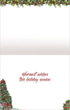 Load image into Gallery viewer, Lang Greenery Greetings Boxed Christmas Cards 18ct
