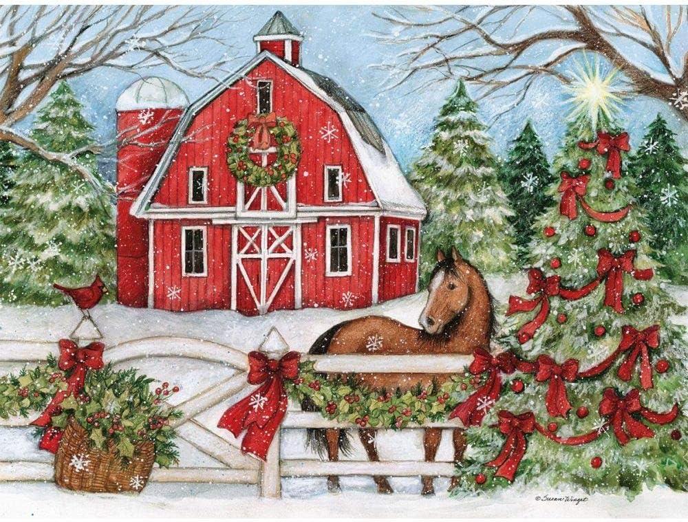 Lang Heartland Holiday Boxed Christmas Cards 18ct