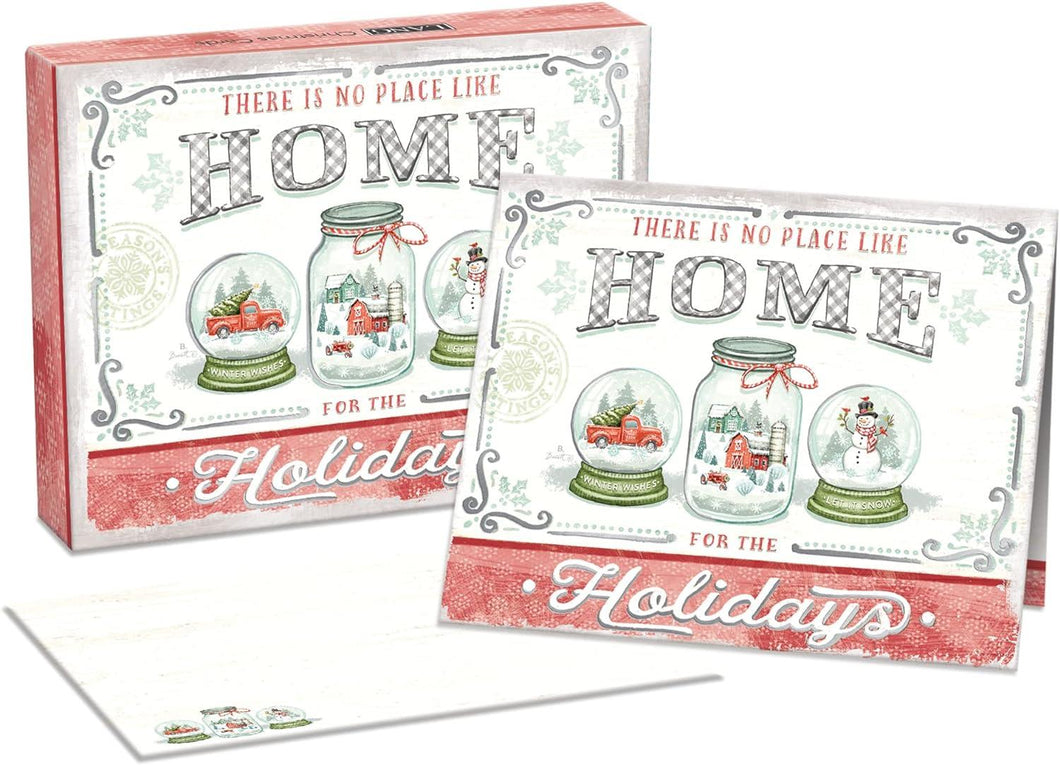Lang No Place Like Home Boxed Christmas Cards 18ct