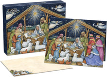 Load image into Gallery viewer, Lang Star Of Wonder Boxed Christmas Cards 18ct
