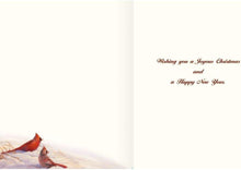 Load image into Gallery viewer, Lang Wintertime Cardinal Boxed Christmas Cards 18ct
