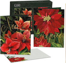 Load image into Gallery viewer, Lang Rejoice Assorted Boxed Christmas Cards 18ct
