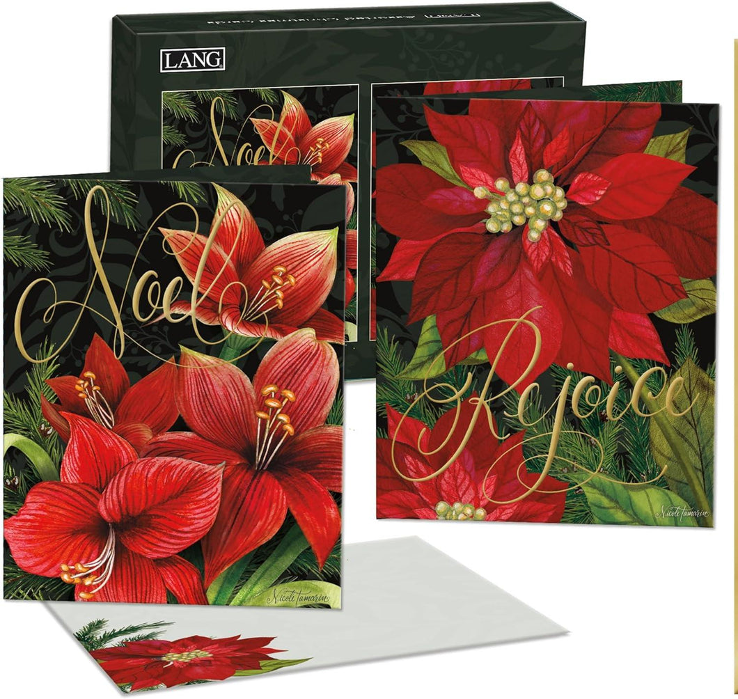 Lang Rejoice Assorted Boxed Christmas Cards 18ct