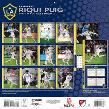 Load image into Gallery viewer, Turner La Galaxy Riqui Puig 2025 12x12 Player Wall Calendar
