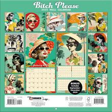 Load image into Gallery viewer, Turner Bitch Please 12x12 Photo 2025 Wall Calendar
