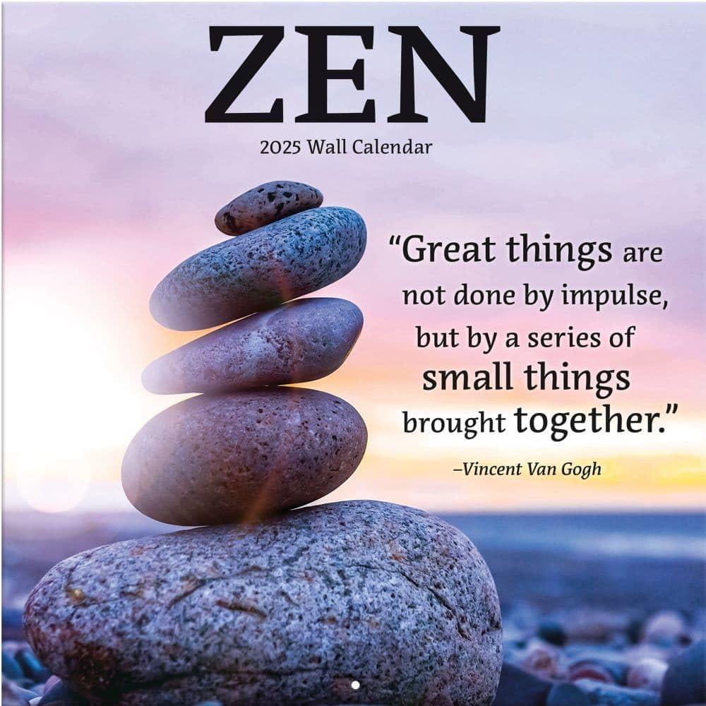 Turner Zen 12x12 Photo 2025 Wall Calendar