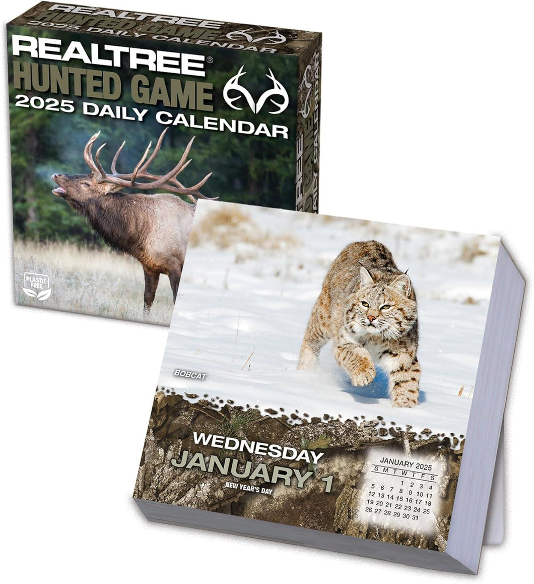 Turner Realtree Hunted Game 2025 Daily Boxed Calendar