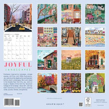 Load image into Gallery viewer, Graphique Joyful Landscapes 2025 12 x 12 Wall Calendar
