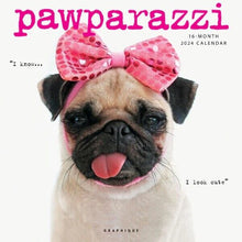 Load image into Gallery viewer, Graphique Pawparazzi 2025 12 x 12 Wall Calendar
