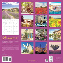 Load image into Gallery viewer, Graphique Provence 2025 12 x 12 Wall Calendar
