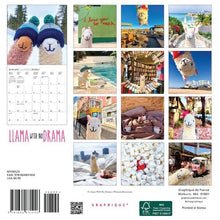 Load image into Gallery viewer, Graphique Llama With No Drama 2025 7 x 7 Mini Calendar
