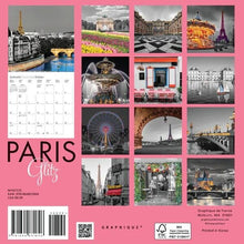 Load image into Gallery viewer, Graphique Paris Glitz 2025 7 x 7 Mini Calendar
