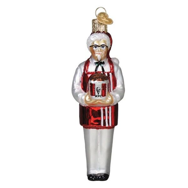 Old World Christmas KFC Colonel Sanders Ornament