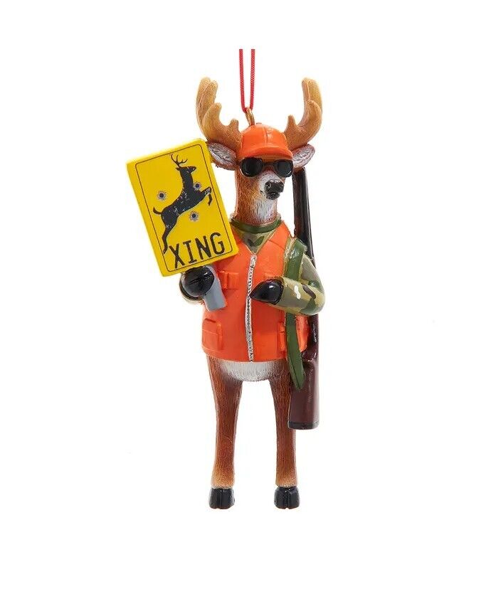 Hunting Deer Ornament J8889