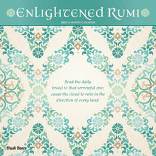 Load image into Gallery viewer, Browntrout Enlightened Rumi 2025 12 x 12 Wall Calendar
