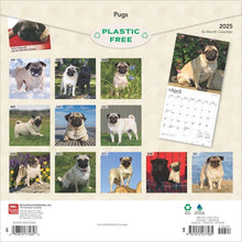 Load image into Gallery viewer, Browntrout Pugs 2025 12 x 12 Wall Calendar
