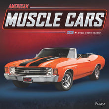 Load image into Gallery viewer, Browntrout American Muscle Cars OFFICIAL 2025 12 x 12 Wall Calendar
