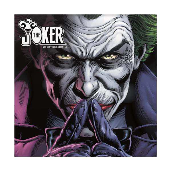 Trends International DC Comics The Joker 2025 12 x 12 Wall Calendar
