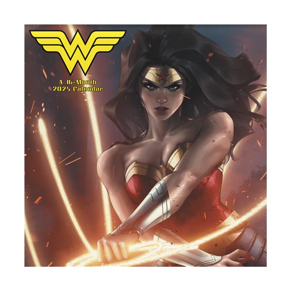 Trends International DC Comics Wonder Woman 2025 12 x 12 Wall Calendar