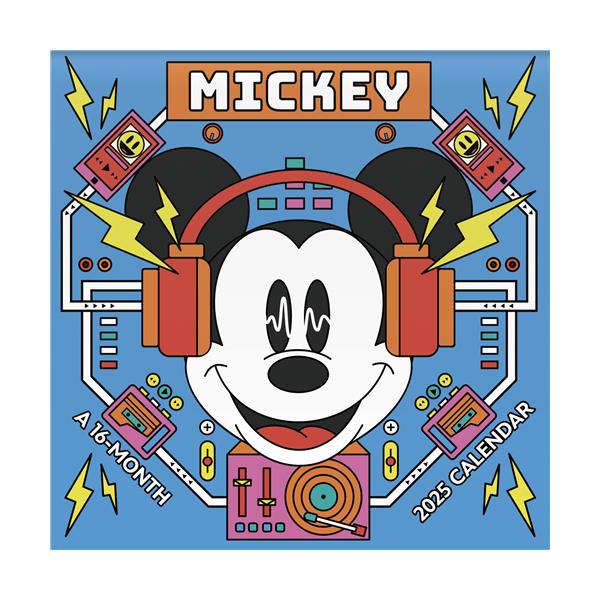 Trends International Disney Mickey Mouse 2025 12 x 12 Wall Calendar