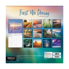 Load image into Gallery viewer, Trends International First We Dream 2025 12 x 12 Wall Calendar
