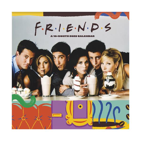 Trends International Friends 2025 12 x 12 Wall Calendar