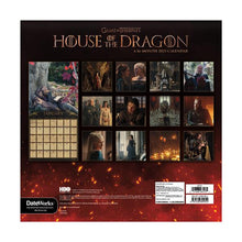 Load image into Gallery viewer, Trends International House of the Dragon 2025 12 x 12 Wall Calendar
