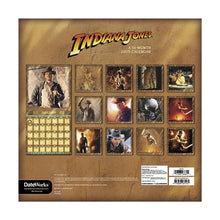 Load image into Gallery viewer, Trends International Indiana Jones 2025 12 x 12 Wall Calendar
