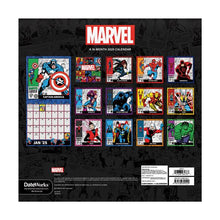 Load image into Gallery viewer, Trends International Marvel Comics 2025 12 x 12 Wall Calendar
