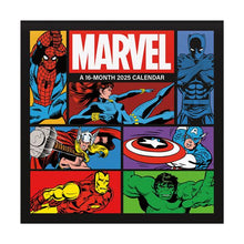 Load image into Gallery viewer, Trends International Marvel Comics 2025 7 x 7 Mini Calendar
