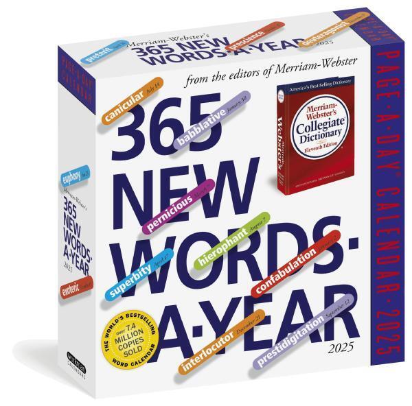 Workman 365 New Words-A-Year 2025 Page-A-Day Calendar