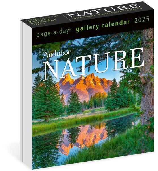 Workman Audubon Nature Page-A-Day 2025 Gallery Calendar