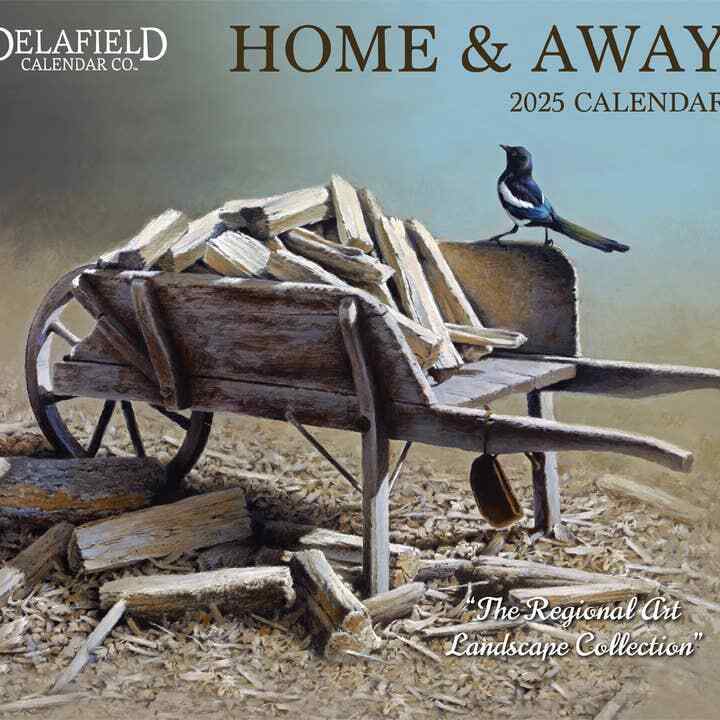 Robert Lang Home and Away 2025 Wall Calendar