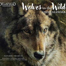 Load image into Gallery viewer, Robert Lang Wolves in the Wild 2025 Wall Calendar
