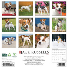 Load image into Gallery viewer, Willow Creek Jack Russells 2025 12 x 12 Wall Calendar
