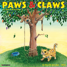 Load image into Gallery viewer, Willow Creek Paws &amp; Claws by Gary Patterson 2025 12 x 12 Wall Calendar
