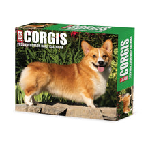 Load image into Gallery viewer, Willow Creek Corgis 2025 6.2&quot; x 5.4&quot; Box Calendar
