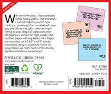 Load image into Gallery viewer, Willow Creek Pun Intended 2025 6.2&quot; x 5.4&quot; Box Calendar
