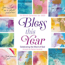 Load image into Gallery viewer, Sellers Publishing Bless This Year 2025 12 x 12 Wall Calendar
