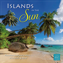 Load image into Gallery viewer, Sellers Publishing Islands in the Sun 2025 12 x 12 Wall Calendar
