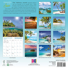 Load image into Gallery viewer, Sellers Publishing Islands in the Sun 2025 12 x 12 Wall Calendar

