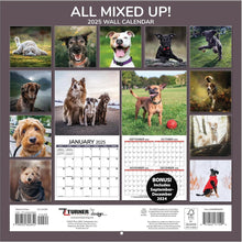 Load image into Gallery viewer, Turner All Mixed Up! 12x12 Photo 2025 Wall Calendar
