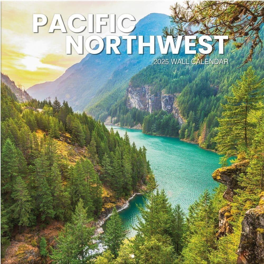 Turner Pacific Northwest 12x12 Photo 2025 Wall Calendar