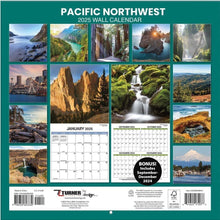 Load image into Gallery viewer, Turner Pacific Northwest 12x12 Photo 2025 Wall Calendar
