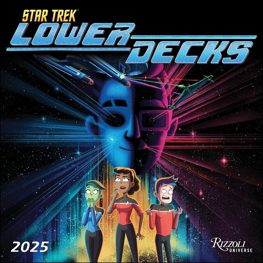 Universe Star Trek: Lower Decks 12x12 2025 Wall Calendar