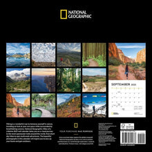 Load image into Gallery viewer, Universe National Geographic: Hikes of a Lifetime 12x12 2025 Wall Calendar
