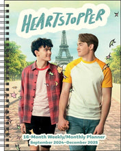 Load image into Gallery viewer, Harry Abrams Heartstopper 16-Month 2024-2025 Weekly/Monthly Planner Calendar
