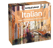 Load image into Gallery viewer, Andrews McMeel Lonely Planet: Italian Phrasebook 2025 Day-to-Day Calendar
