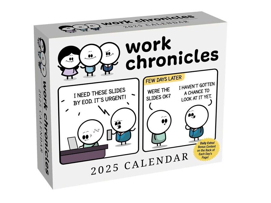 Andrews McMeel Work Chronicles 2025 Day-to-Day Calendar