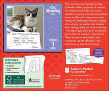 Load image into Gallery viewer, Andrews McMeel Cat Shaming 2025 Day-to-Day Calendar
